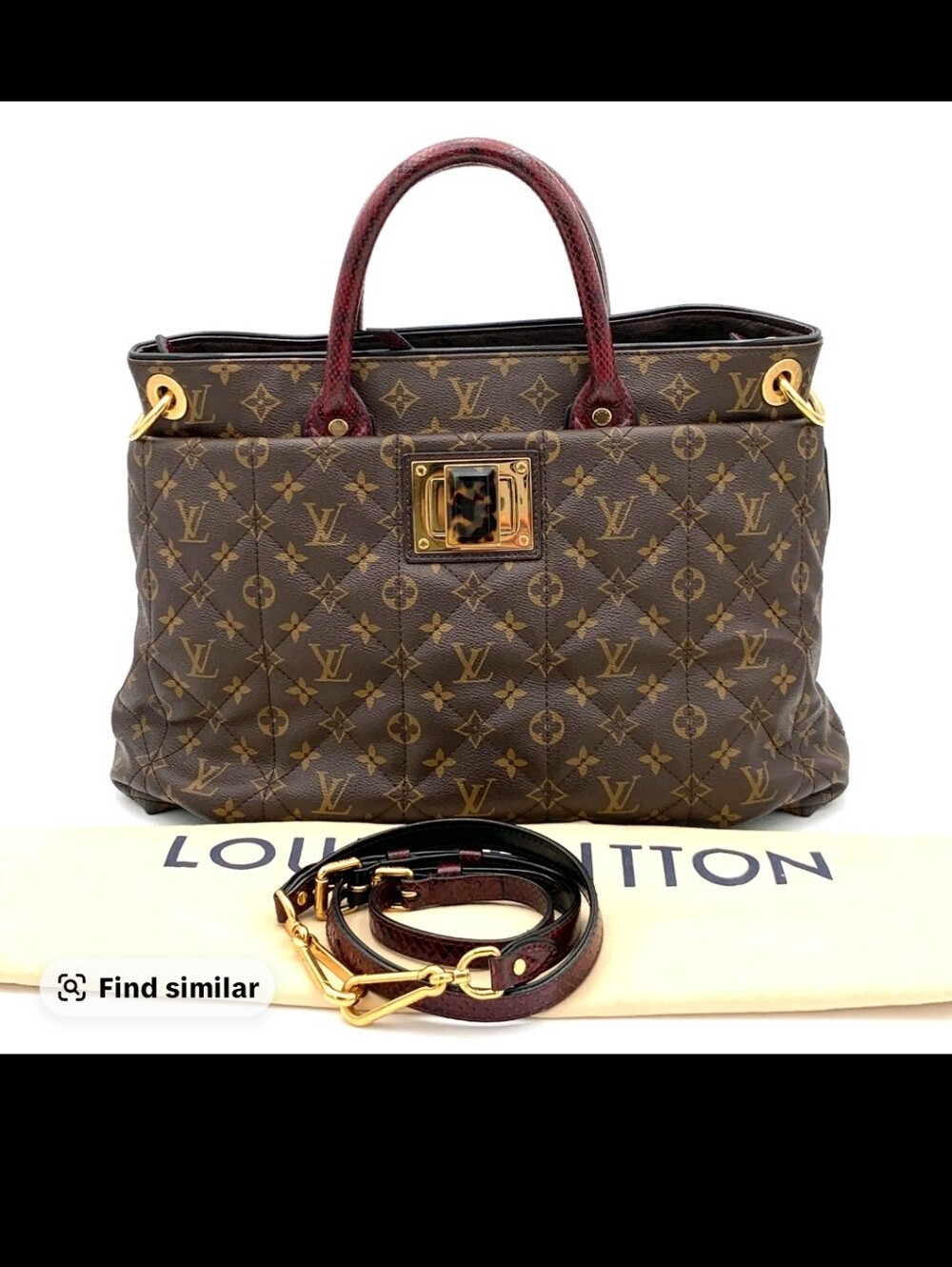 Louis Vuitton Canvas Monogram Bag